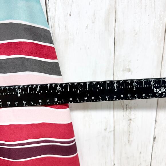 Ann Taylor Loft Blouse Women Sz XS Multicolor Stripe Sleeveless Tank Top Casual - Picture 2 of 6